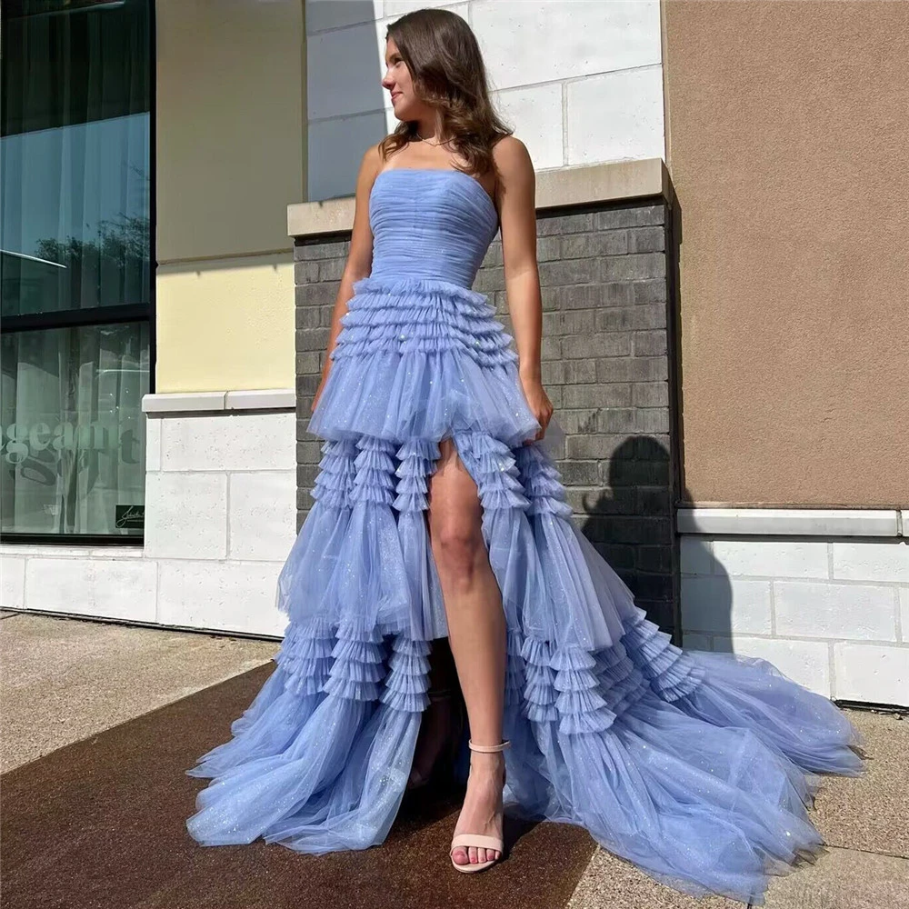 Arabic Ball Gown Feather Evening Dresses Sequins Beads Long Sleeves Women  Prom Dress Tulle Puffy Sweet 16 Birthday Party Gowns - AliExpress