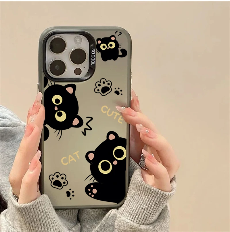 Cute Black Cat Cover - Stylish Protective Case