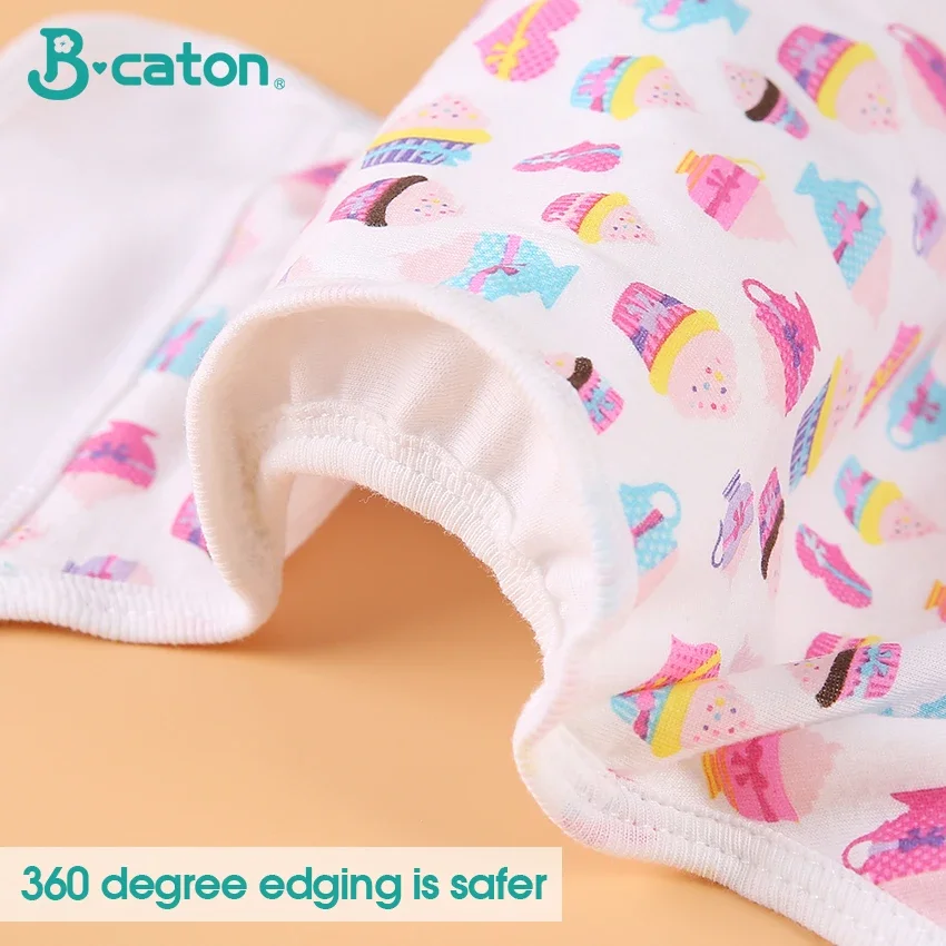 Waterproof Diapers Baby Training Pants Cloth Diapers 5PCS Baby Reusable Diapers 100% Cotton Cloth Panties Waterproof Kid Training Pants Adjustable Washable Breathable Ecological
