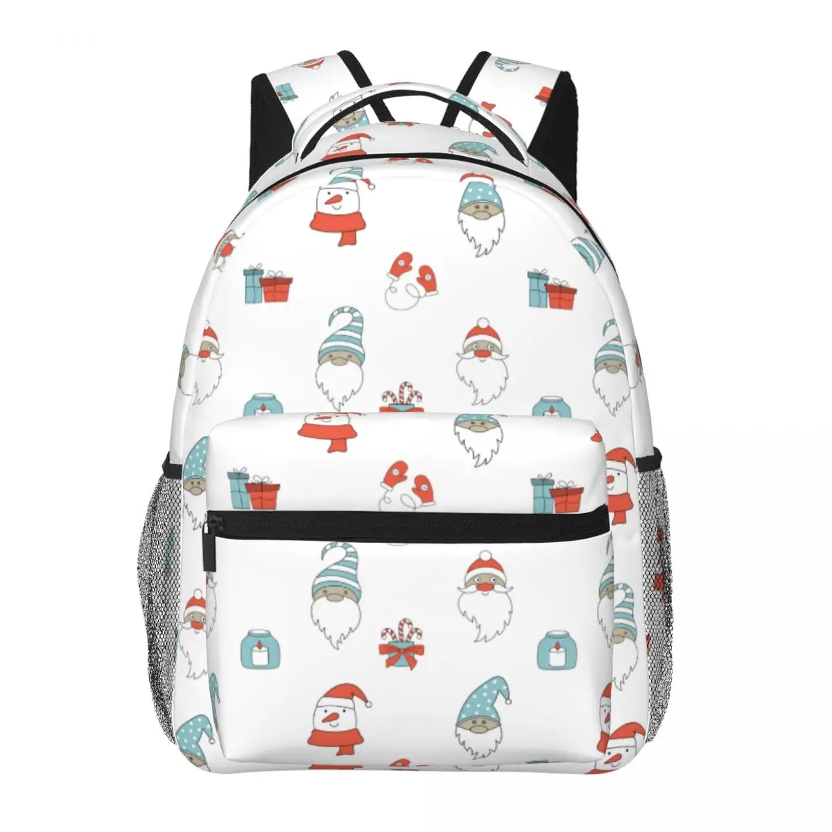 

Merry Christmas 3d Print School Bag Set for Teenager Girls Primary Kids Backpack Book Bags Children Bookbag Satchel