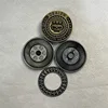 Premium Metal Fidget Coin and Slider Combo for Adults - Stress Relief Fidget Toy Set 4