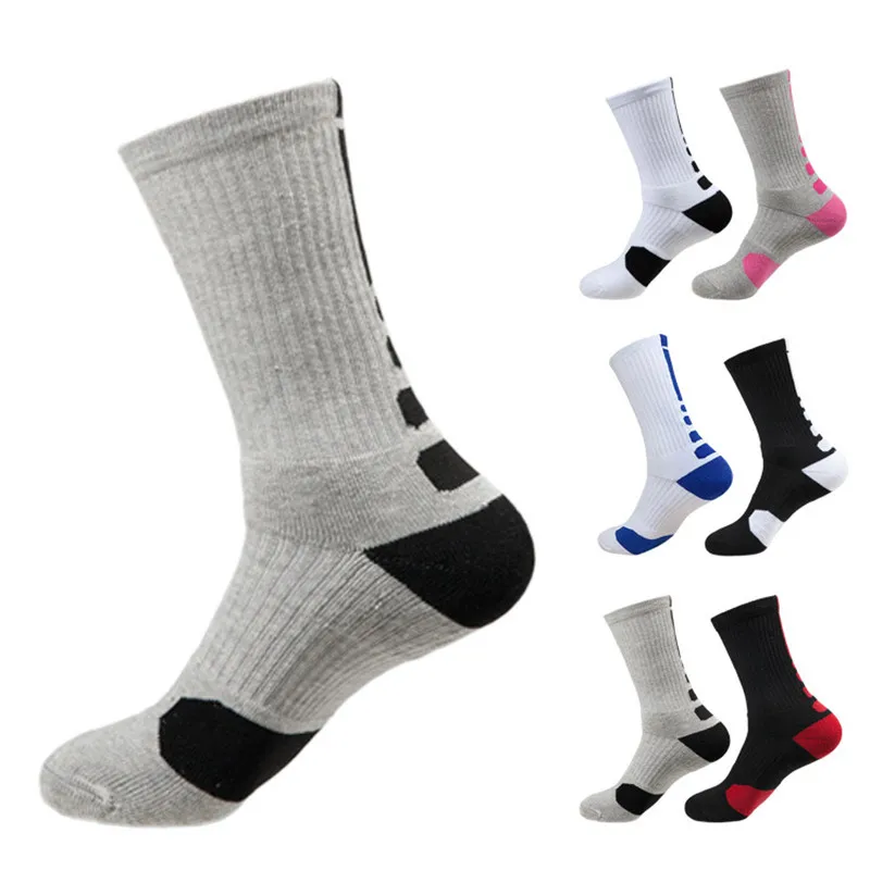 

Solid color cycling socks High Quality compression socks men and women Sports soccer basketball socks