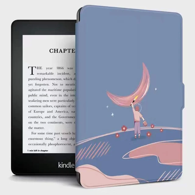 Smart Case for Funda Kindle Paperwhite 5 4 3 2 1 Case PU Leather Cover for Kindle  Paperwhite 11th 10th Generation 2021 2018 Capa - AliExpress