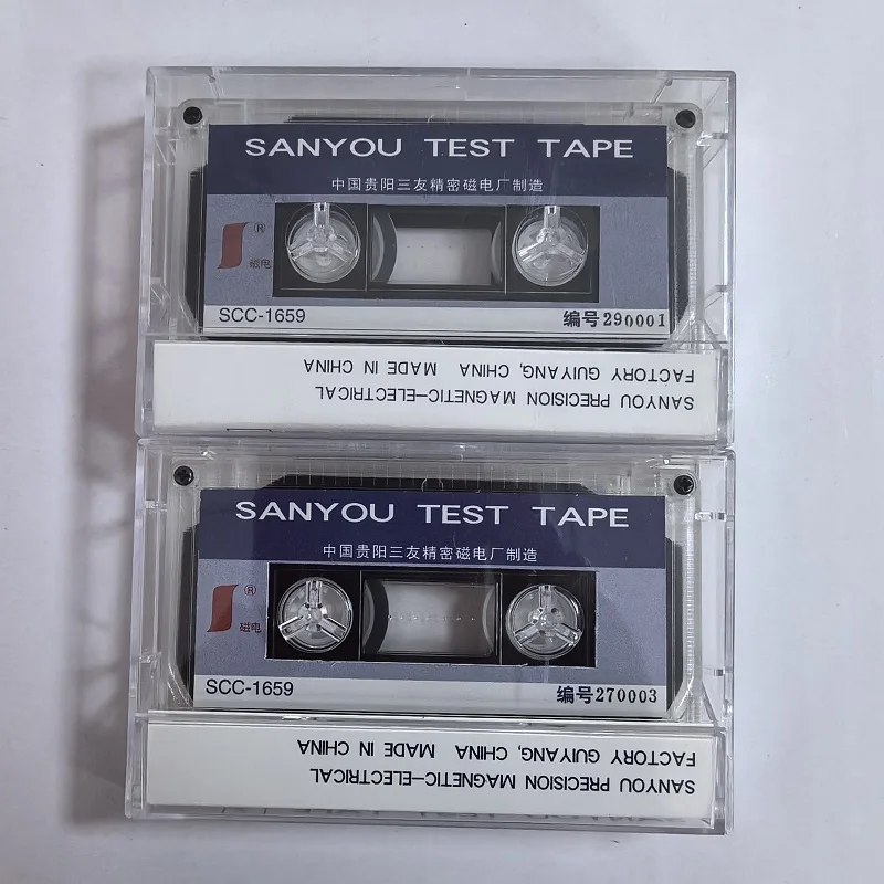 TEST TAPE MIRROR CASSETTE 9&mu;m，12&mu;m，18&mu;m Tape Path Tape skew test Head height check
