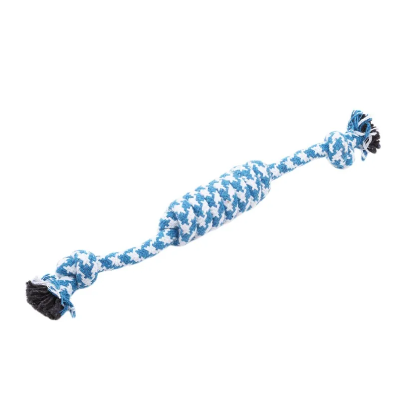 Dog Cotton Rope Toy Interactive Play Bite Pet Supplies Puppy Small Medium Large Toys For Dogs Chew Training Pets Accessories 3