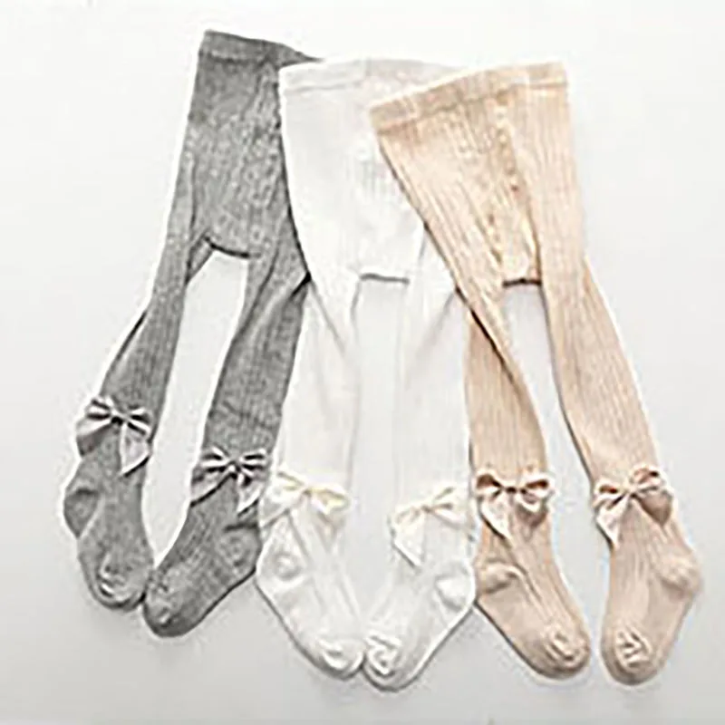 Autumn Kids Leggings Girls Vertical Striped Base Pants