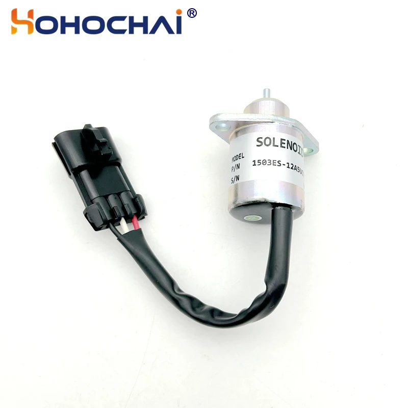 Kubota 1503ES-12A5UC9S SA-4561-T 12V 연료 차단 솔레노이드 밸브 디젤 발전기 엔진 세트 부품