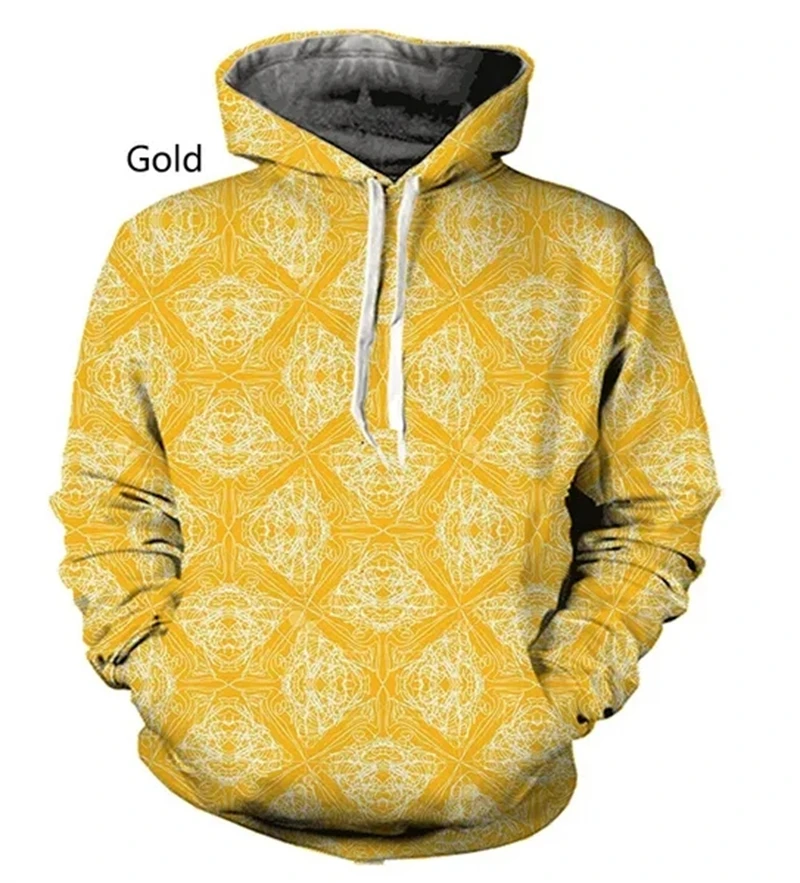 thumbnail image 1 of Nueva moda casual para hombre, sudadera con capucha sencilla con estampado 3D dorado, sudaderas con capucha personalizadas para hombre, ropa para hombre, 1 of 5