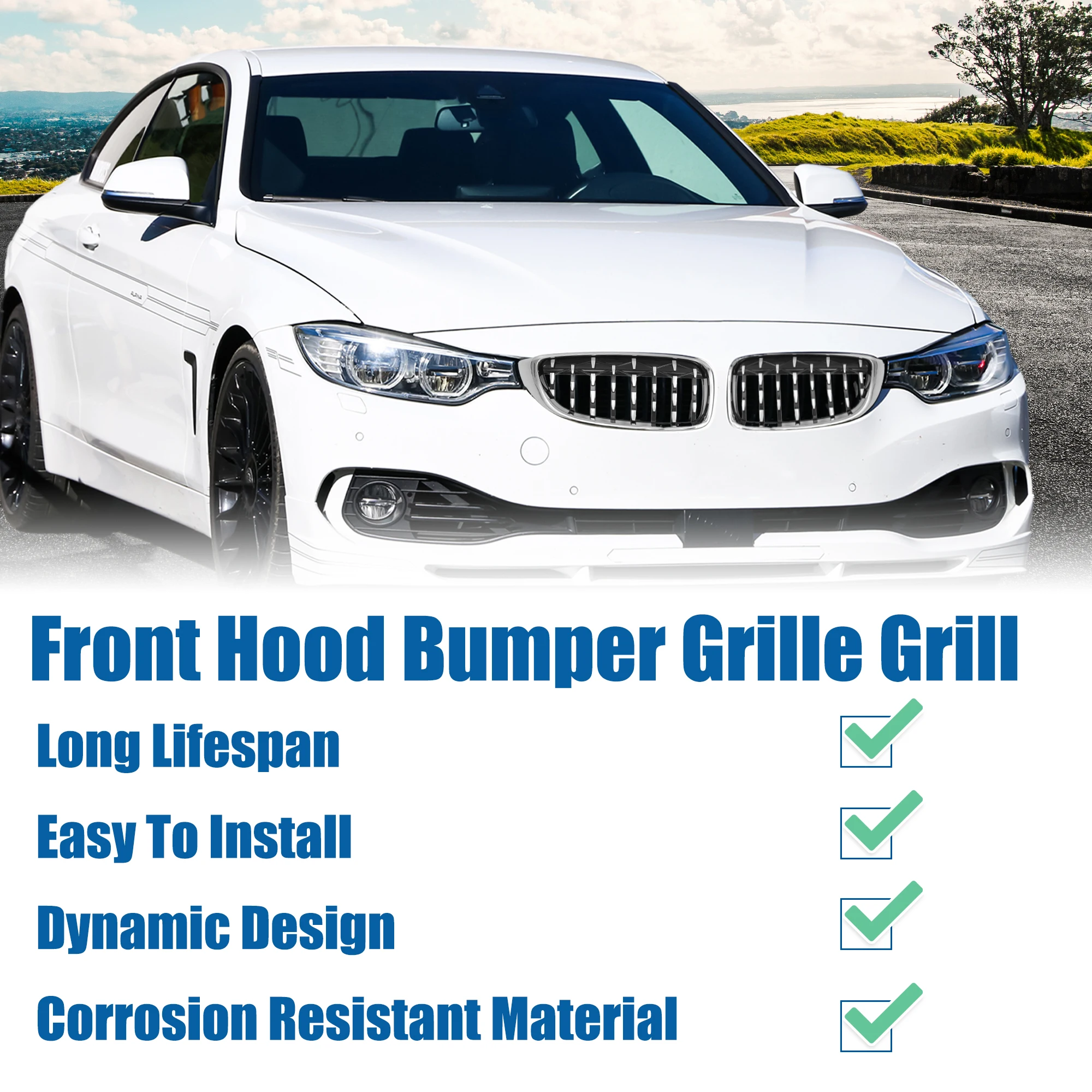 UXCELL BMW 4 ø  ĵ  ׸, f32 2013 2014 2015 2016 2017 2018 2019 2020 51137294814, 1 