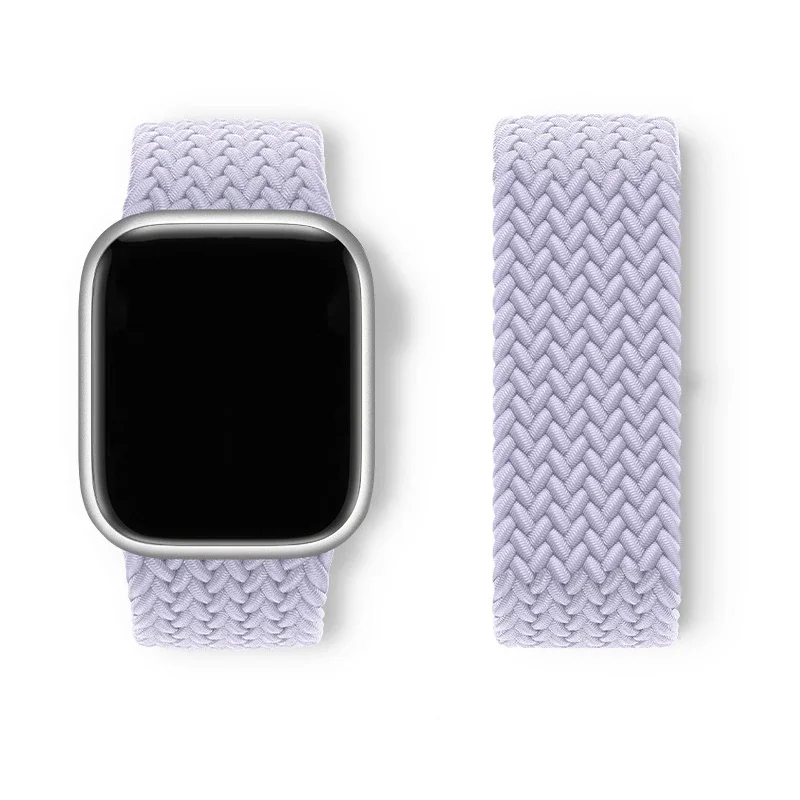 Elastic Braided Loop Watch Band Strap in Multiple Sizes