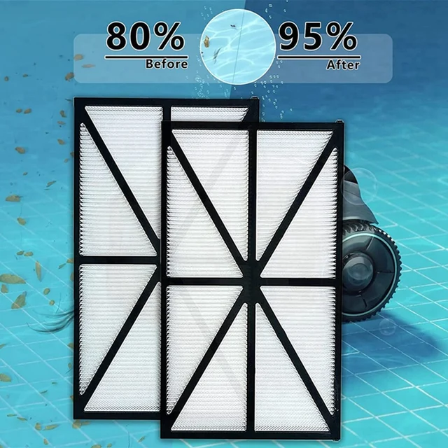 3Pcs Medence -Tisztítószűrők, Amelyek Moshatóak A Tigershark Rcx70101 -Hez Sharkvac -Hoz Az Aquavac Robotmedence Tisztító Tartozékaihoz - Image 4