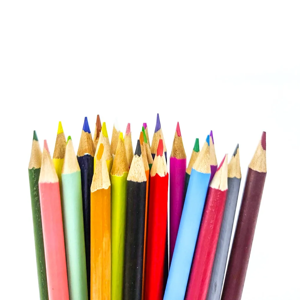 12/18/24coloed pencil Students art Solid wood drawing Art high quality environmental friendly colored pencil set 2