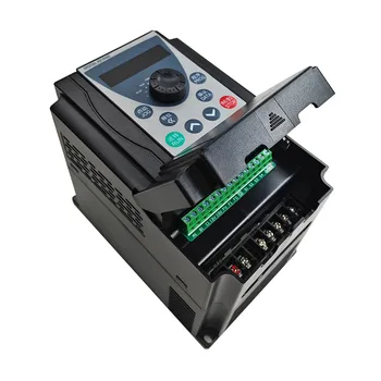 Convertitore di Frequenza VFD Monofase e Trifase 2.2kw 380V, Regolatore di Velocità Motore 220V/380V, Inverter per Controllo Motori Industriali