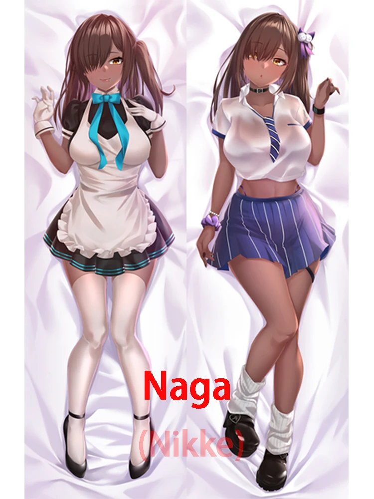 Dakimakura Naga (Nikke) Anime double sided pillowcase sexy equal body pillow cover