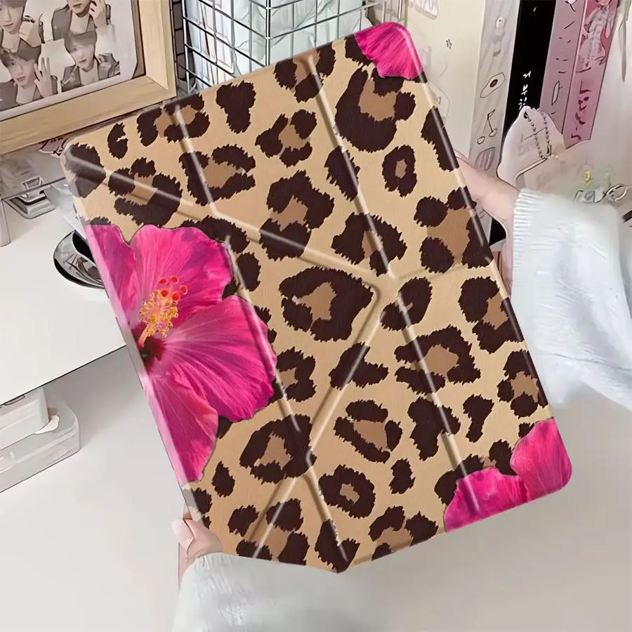 Leopard Print Floral Holder Cover