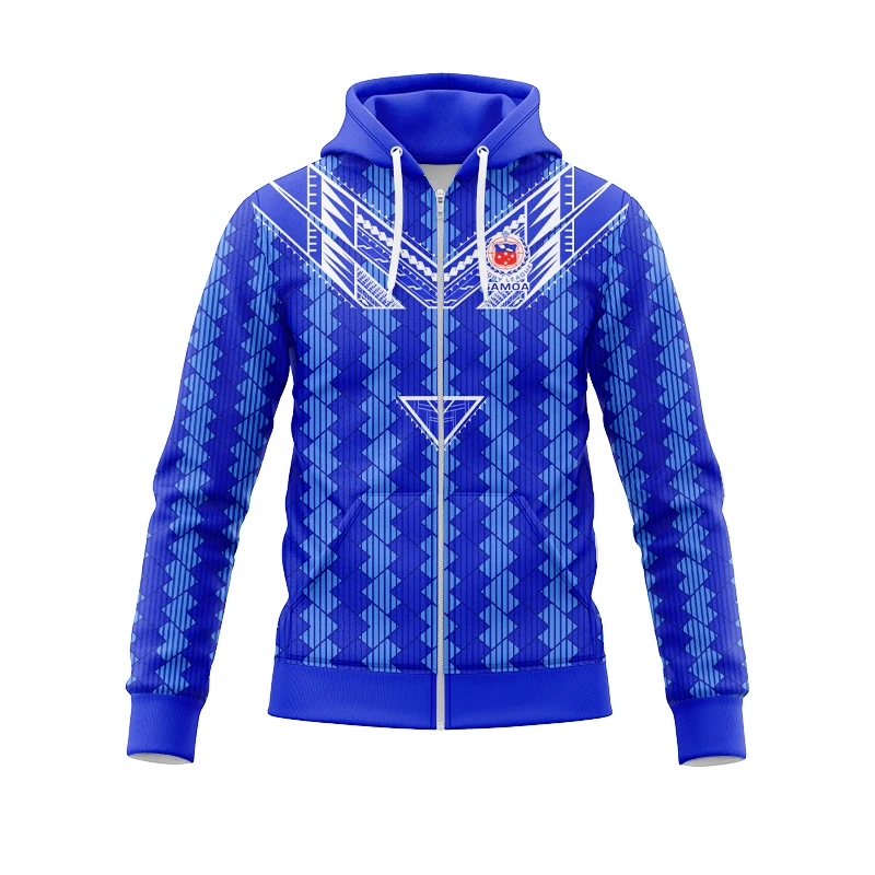 Zip Hoodie Samoa Toa Rugby League Jersey-S to 5XL-FREE POST