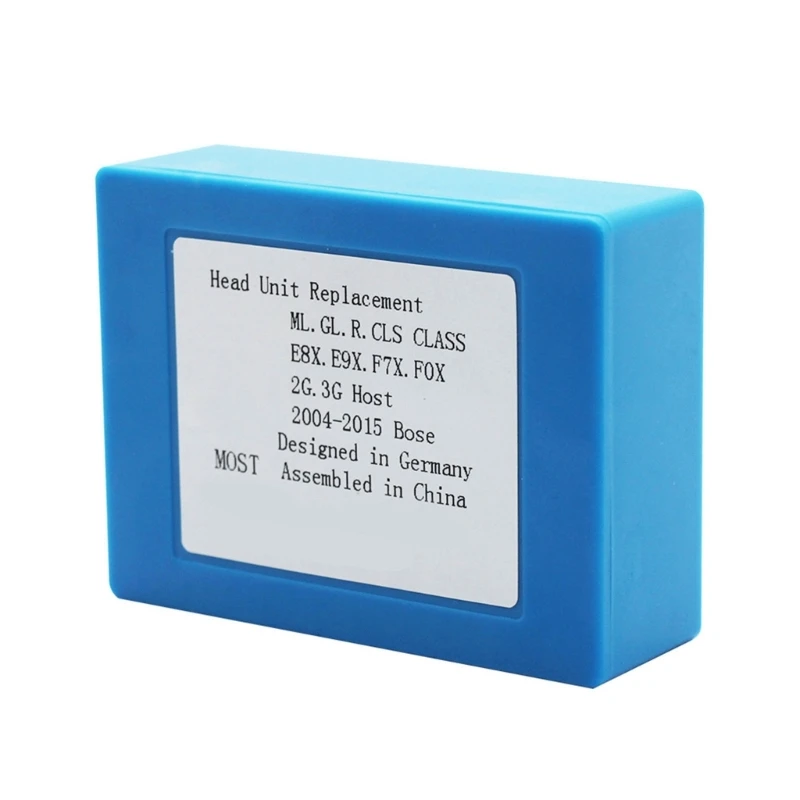 Car Stereo Radio Digital Data Optical Fiber Decoder Most Box Amplifier Adapter for ML R E8X E9X E7X F0X 2G HOST/3G-HOST