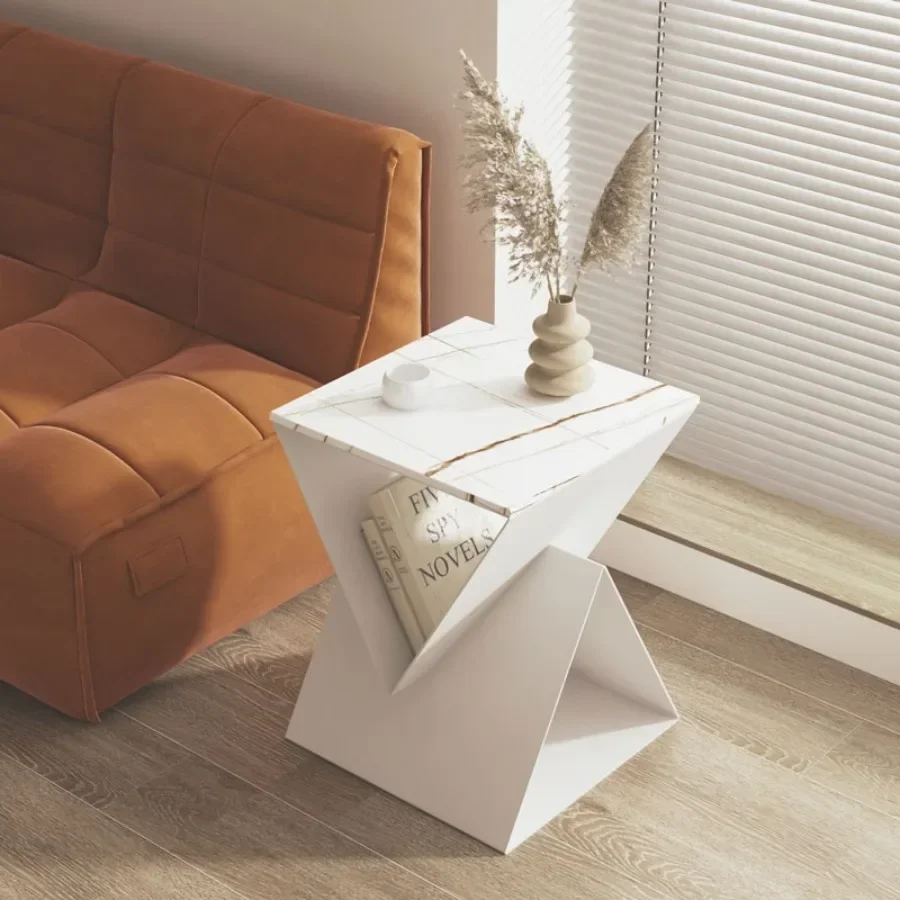 

Living Room Coffee Table Modern Home Bedroom Unique Coffee Table Platform Ornament Rectangular Metal Retro Mesinha Room Decor