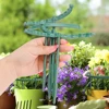 Plastic Plant Support Pile Garden Semi-circular Frame Stand Climb for Flowers Growing Balcony Flower Cage Holder Garden Supplies 5