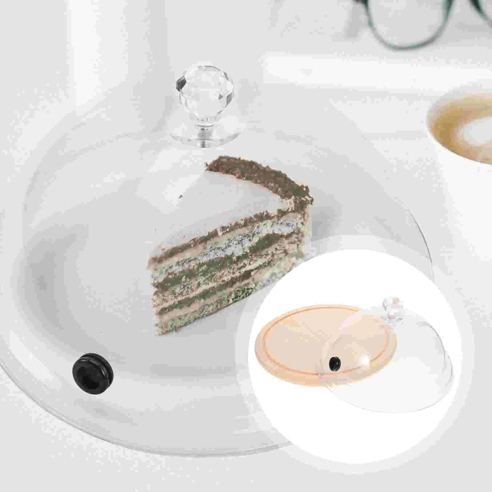 

Cooking Smoker Hood Cake Platter with Dome Cover Multifunction Vegetable