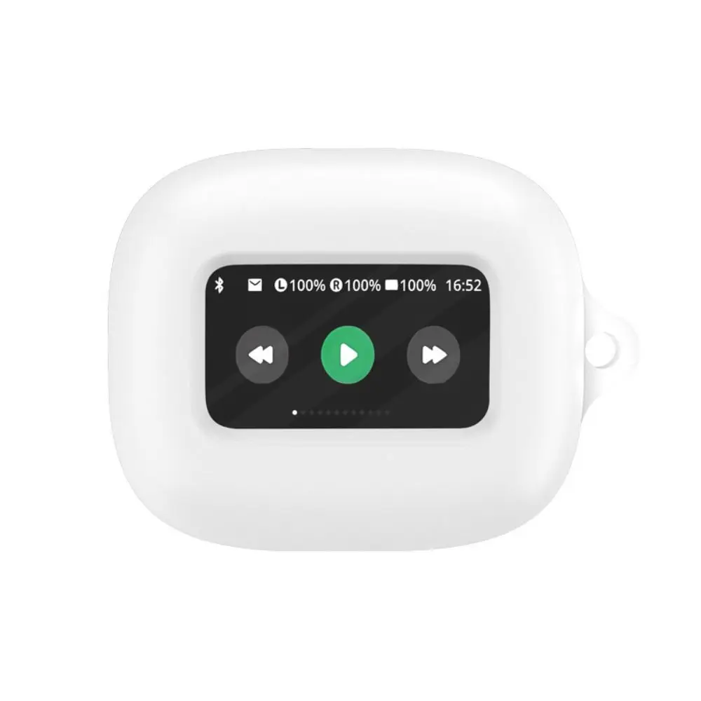 Colorful Washable Silicone Earphone Protective Cover with Hook