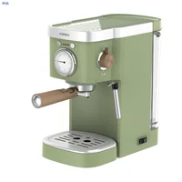 Electric Italian Espresso Coffee Machine Maker Capsule with Foaming Milk Frother Coffee Powder Dual Purpose 1