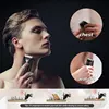 Electric Body Hair Trimmer Shaver Wet Dry Groin Hair Trimmer for Men Women Ball Body Grooming Kit Replaceable Ceramic Blade Head 5