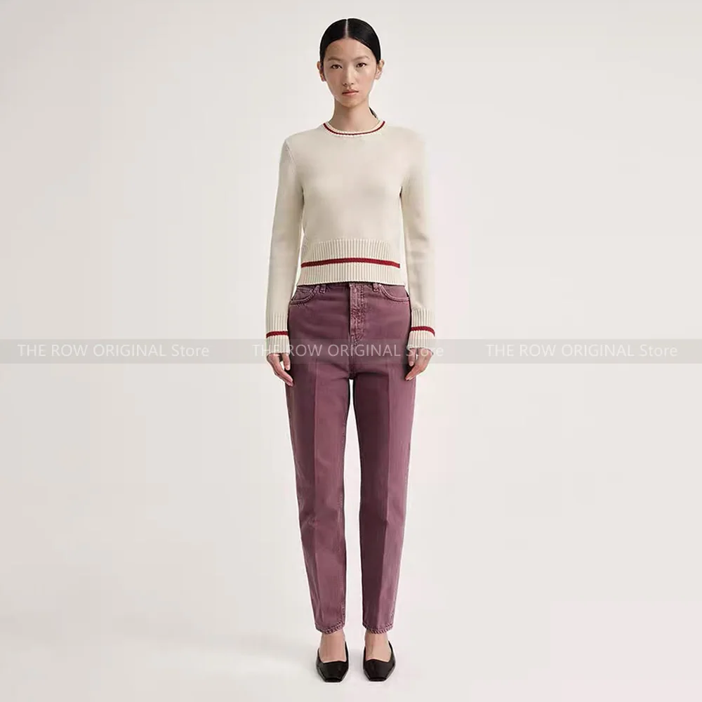 

T@teme 23 Years autumn and winter commuter casual Slim round neck long sleeve wool knit jumper jumper women