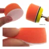 16 Pcs 2 Inch Buffing Polishing Pad Kit with M6 Drill Adapter Car Sponge Buffer Pad Grip Backing Pad for Buffer Polisher Sanding 5