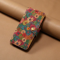 Leather Totem Flip Cover Wallet Phone Case for iPhone 17 Air (Spring)