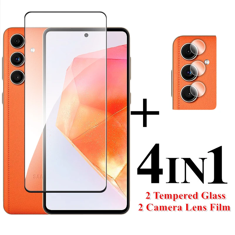 For Samsung Galaxy C55 Screen Protector 6.7 inch Full Cover Glass For Samsung C55 Tempered Glass For Galaxy F55 C55 Lens Film