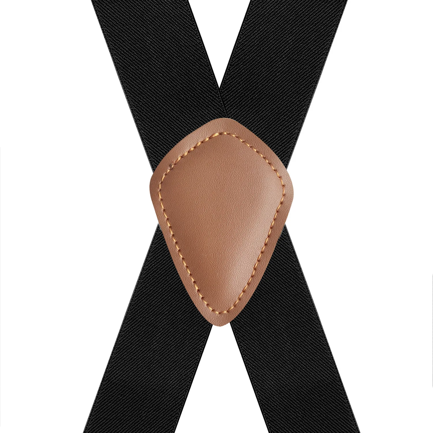남성용 빈티지 멜빵, 크고 키가 큰 X-백 4 스냅 후크, 조절 가능한 탄성 바지 교정기, 아빠 남편 선물