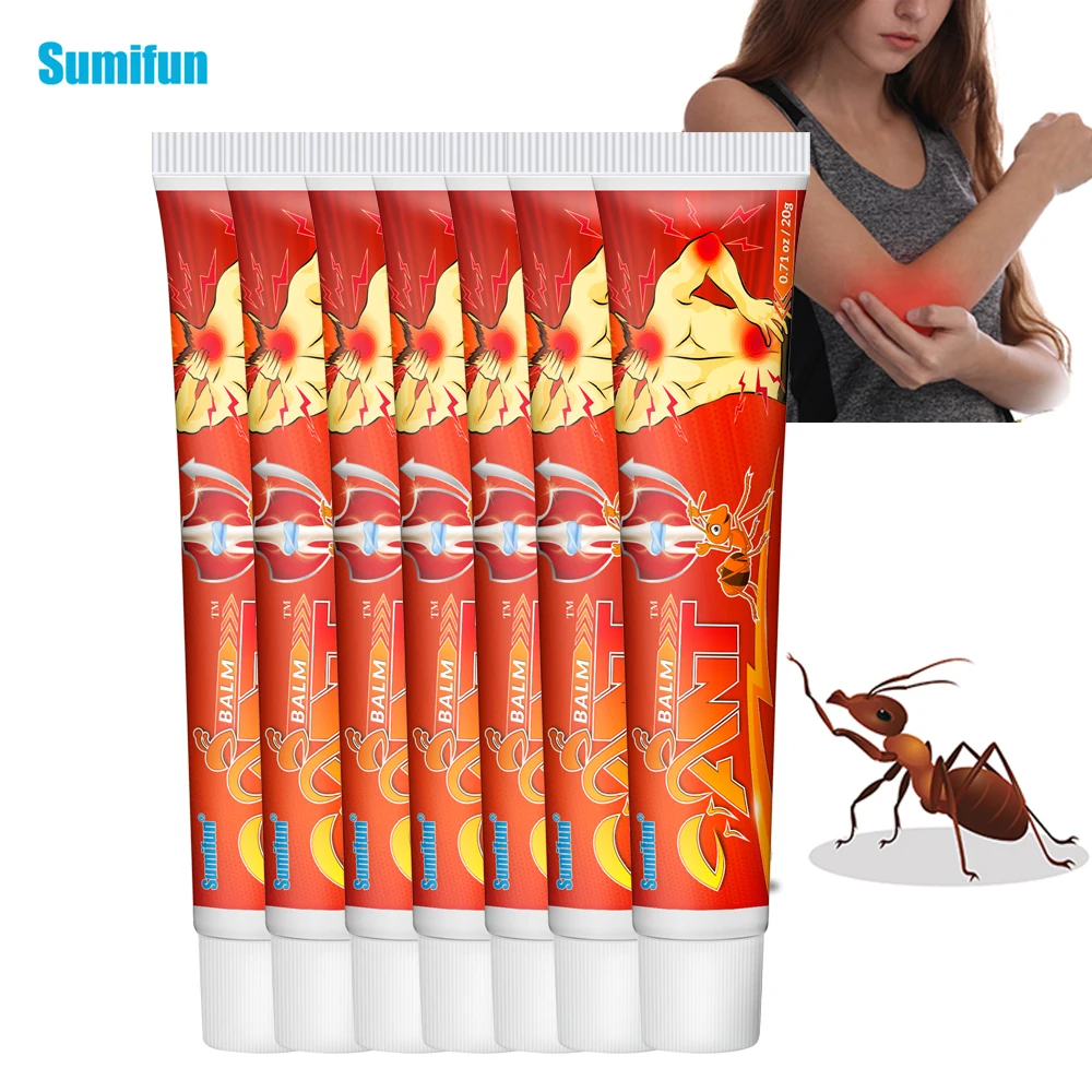 

1/5/7pcs Arthritis Treatment Cream Effective Pain Relief Ointment Tendon Sheath Painkiller Plaster Spondylosis Massage Care Balm