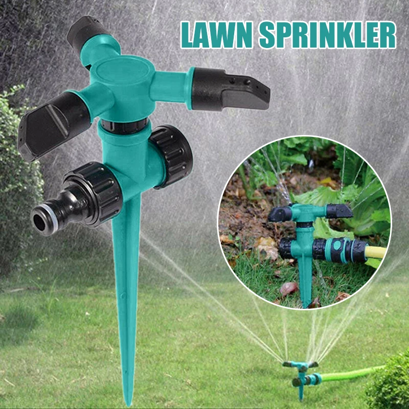 

Automatic 360 Rotating Sprayer Irrigation Garden Lawn Water Sprinklers System Quick Coupling Lawn Rotating Nozzle Irrigation