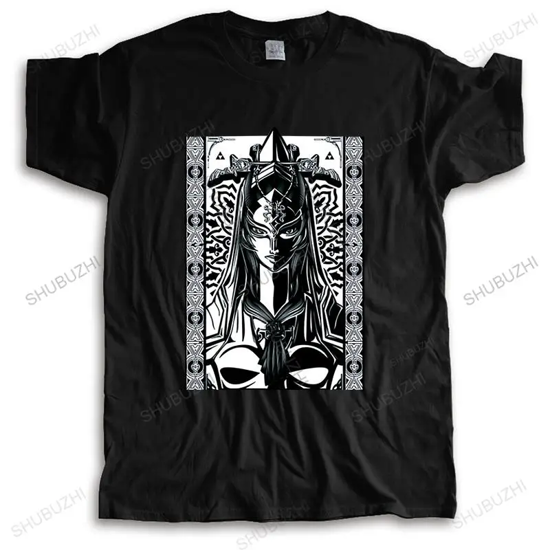 Maglietta Girocollo Da Uomo Maglietta Di Marca In Cotone Maglietta Nera Twilight Princess Midna Vintage New Arriverd T-Shirt Con Stampa A Maniche Cort