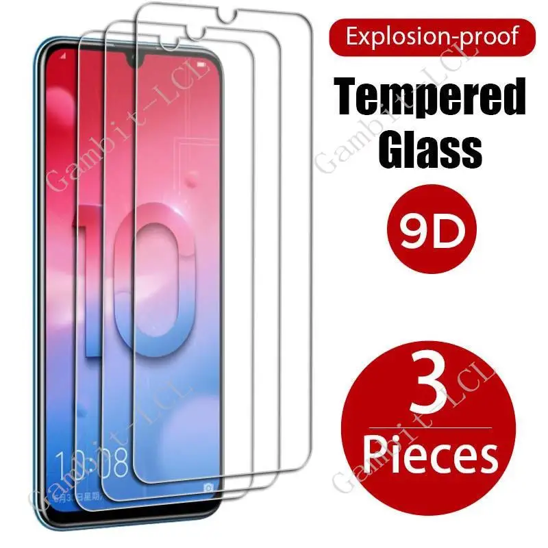 

Закаленное стекло для Honor 6X 7X 8X 9X Lite 10X 8S 9S 8A 9A 9 10 20 Pro 30 10i 20i 30i 30S, защитная пленка для экрана, 3 шт.