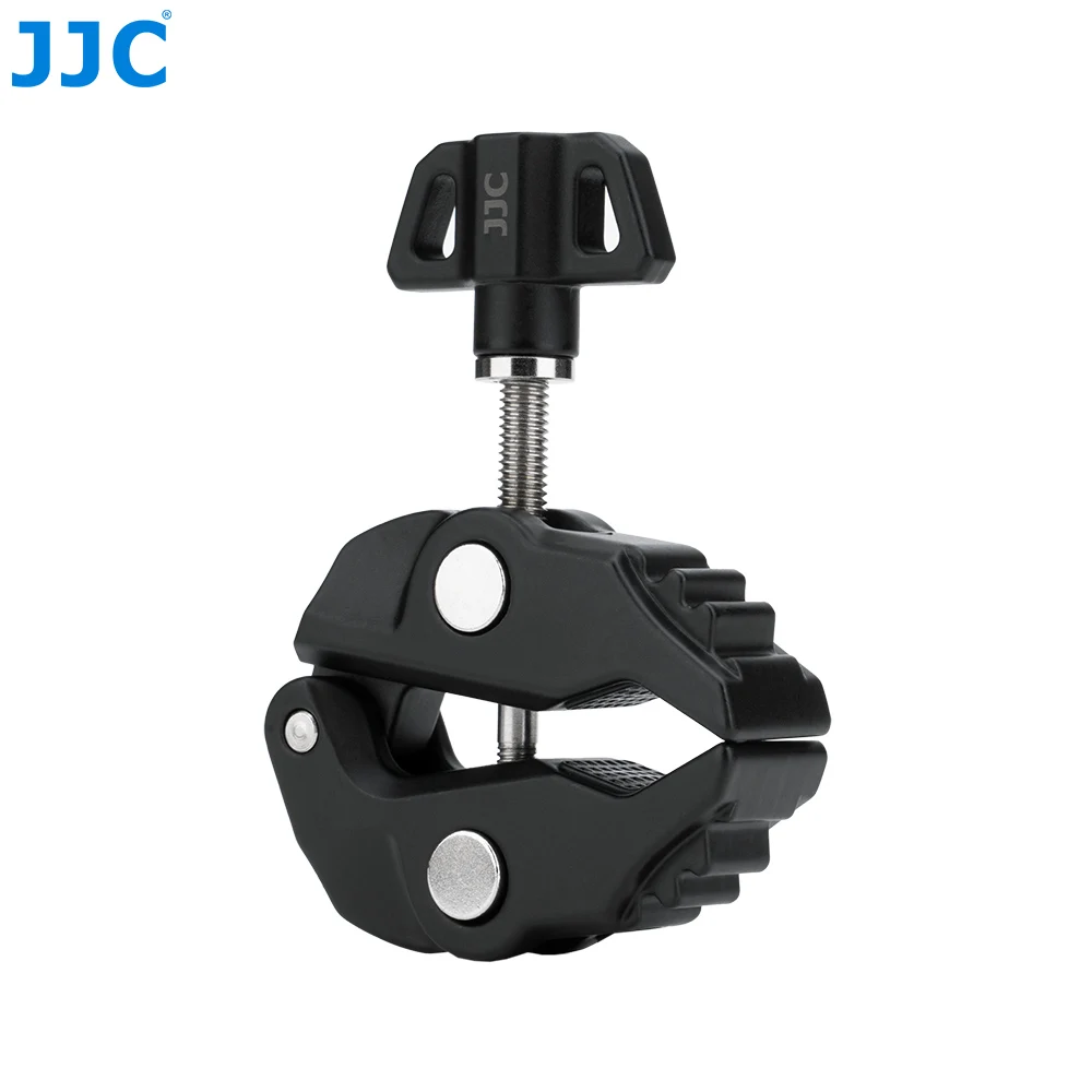 JJC Multifunktions-Bohnenkapsel mit 1/4 Zoll-20 bis 1/4 Gewinde, Kamera-Clip, Kamera-Klemme mit 1/4 Zoll 3/8 Zoll für Geländer, Fahrrad-Reisenaufzeichnungen – Detail 7