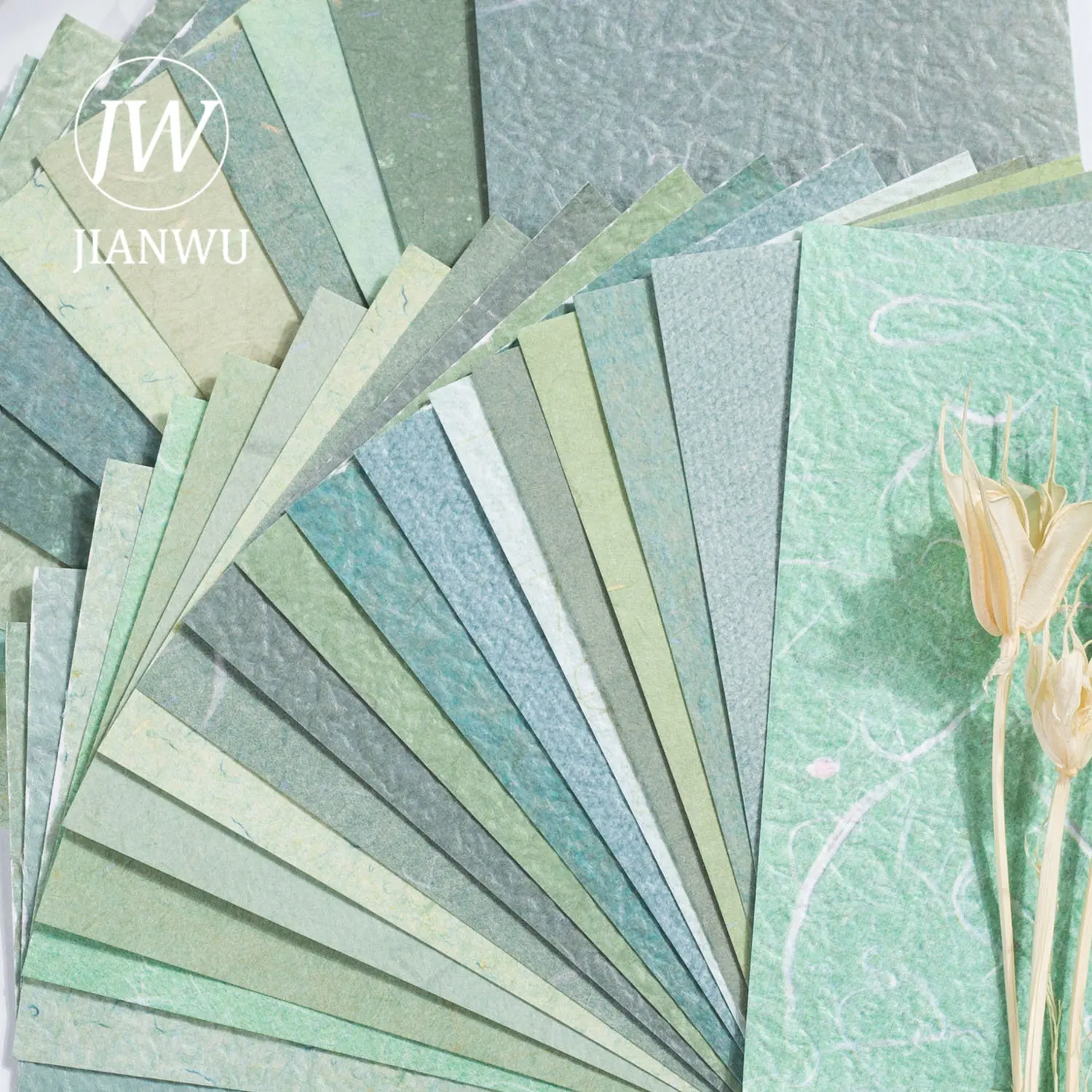 

JIANWU 30 Sheets Narrative Daily Life Series Vintage Special Paper Tearable Material Paper Creative DIY Collage Decor Stationery