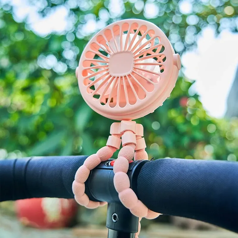 Portable Oscillating Pram Fan Flexible Tripod