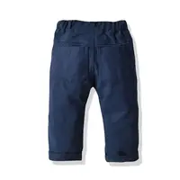 2024 Brand Boys pants autumn kids clothing baby casual pants cotton jeans 1-8Y Toddler cargo pants 4