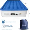 SoundAsleep Dream Series Luxury Air Mattress with ComfortCoil Technology & Built-in High Capacity Pump for Home & Camping 4
