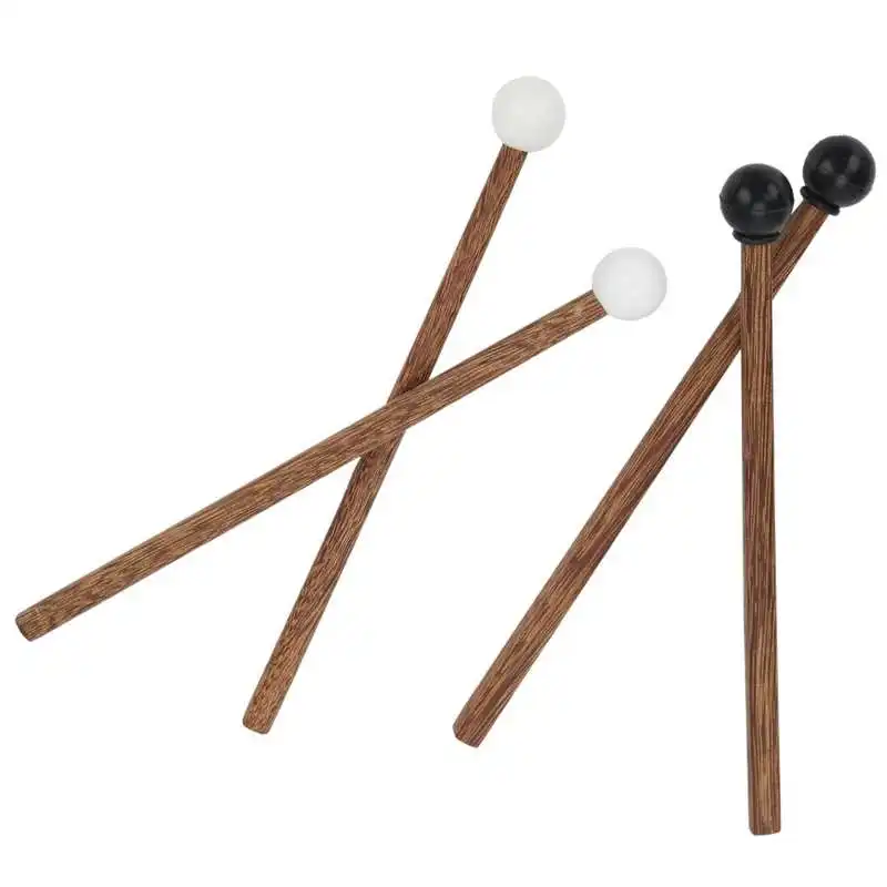 Rubber Drum Stick 4Pcs Steel Tongue Drum Mallet Ethereal Drumstick Percussion Accessories For Marimba For Ethereal Drums drum sticks drum percussion accessories drum accessories