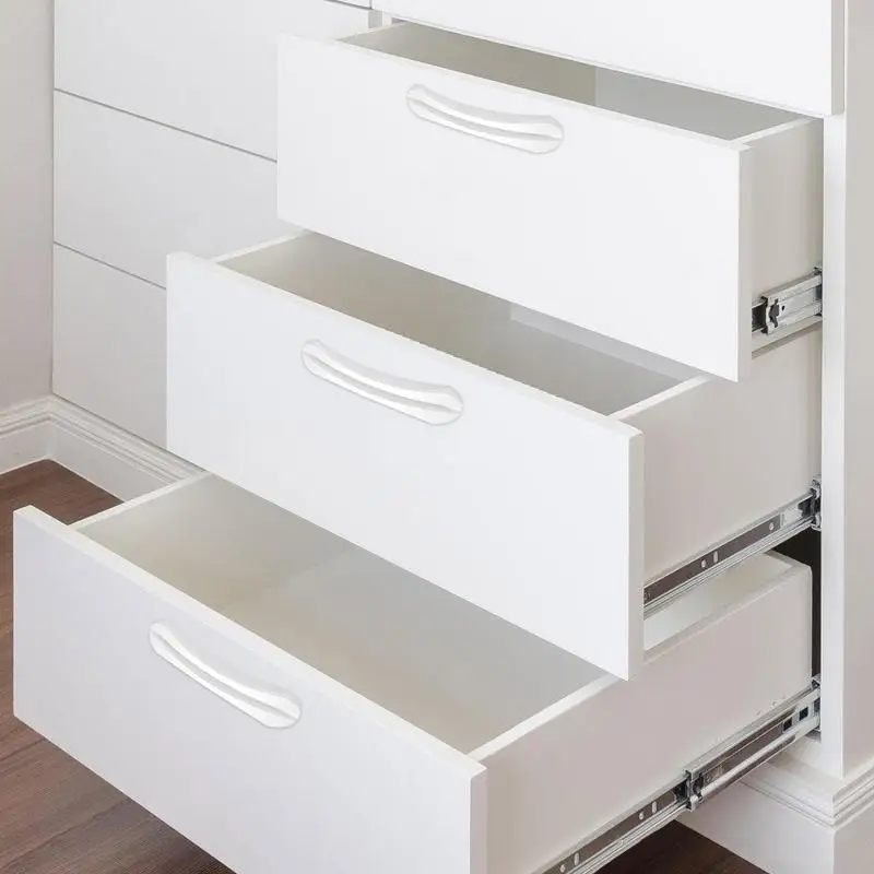 Door Pull Handle Cabinet Sliding Door Window Handle Easy Installation Cabinets Drawers Edge Pulls For Kitchen