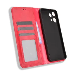 High - Quality PU Leather Flip Wallet Phone Case - Anti - Knock Design for 3A Lite (Red)