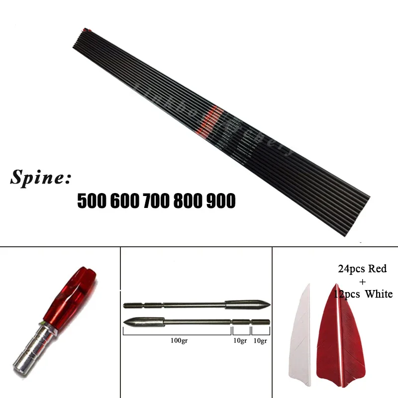 

Рекурсивный лук X10 Point 120gr с наконечниками стандартного стержня 500-900 ID мм