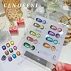 New 9D Rainbow Cat Eye Gel Polish Magnetic Chameleon Nail Gel Lacquer Soak Off UV Gel Varnish for Nail Art Manicure 2
