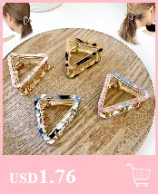 100 Pcs Candy Color Hair Bands for Girls
