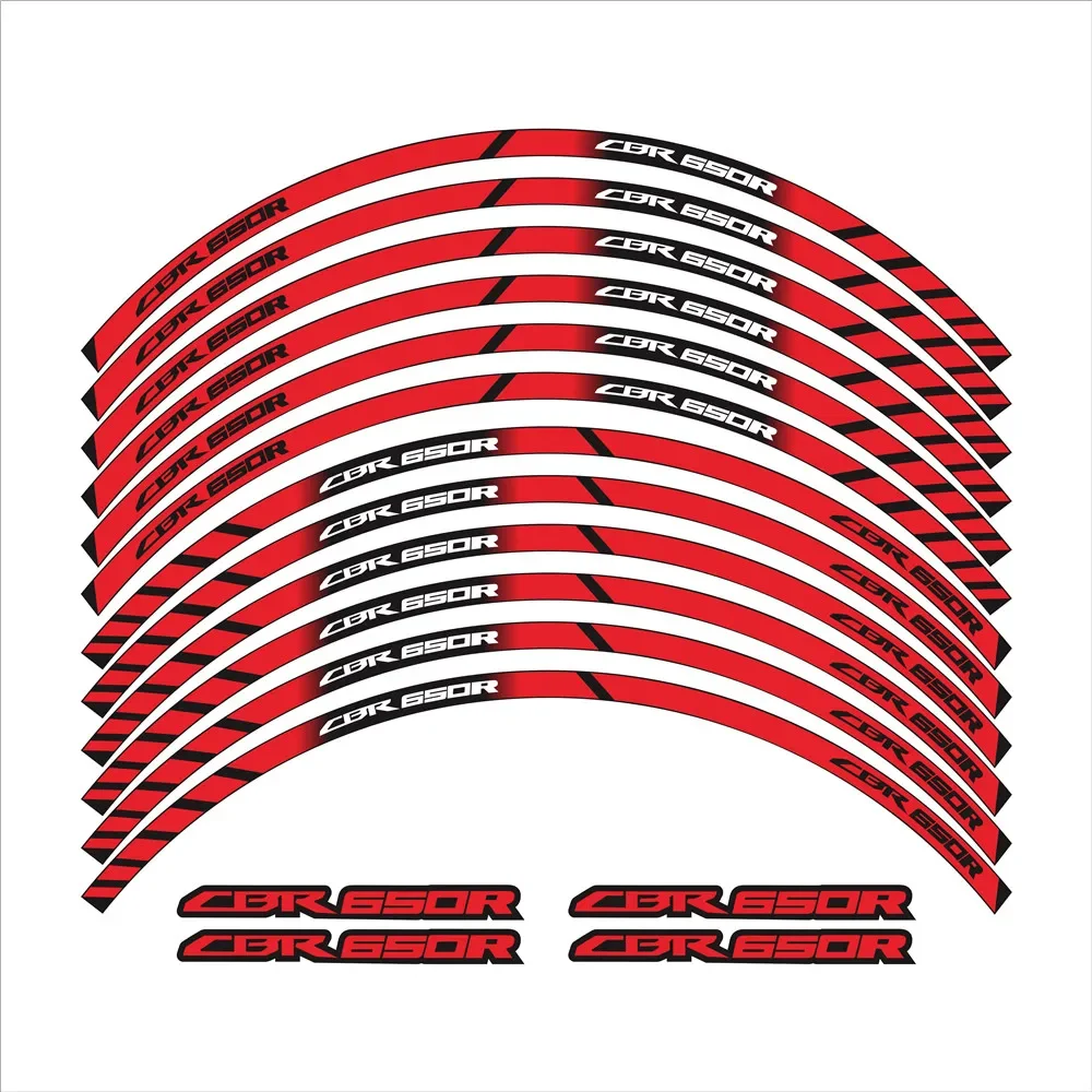 

For Honda CBR650R CBR 650R Motorcycle Parts Contour Wheel Decoration Decal Sticker - 3