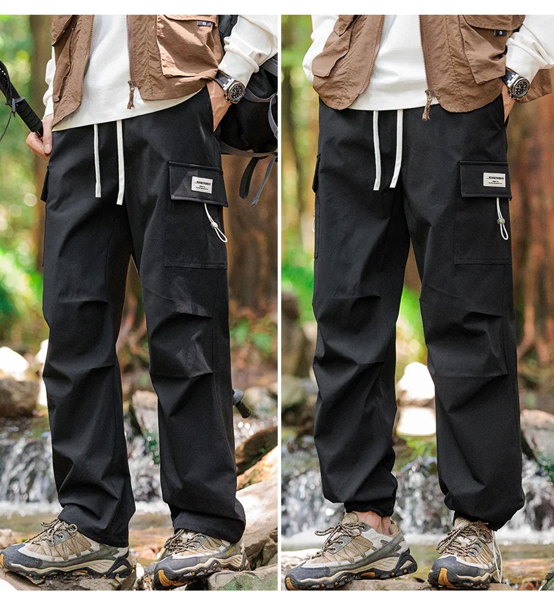 Description Picture 3 of item2024 New Waterproof Tactical Cargo Pants Men Combat Trousers Pants Multiple Pockets Working Hiking Casual Trousers Pants Men