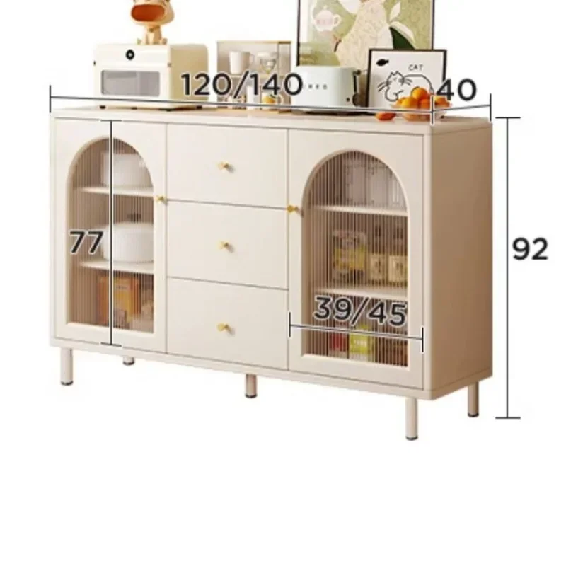 Kitchen Furniture Cabinet Sets Wood Cupboards Cabinets Wooden Cupboard Dining Organization Storage Removable Cabinete Unit 5